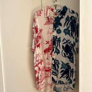 Gorgeous oversized printed shirt from Farm Rio!